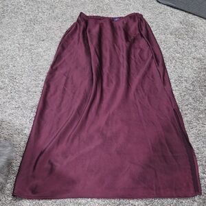 Old Navy Deep Burgundy Maxi Skirt